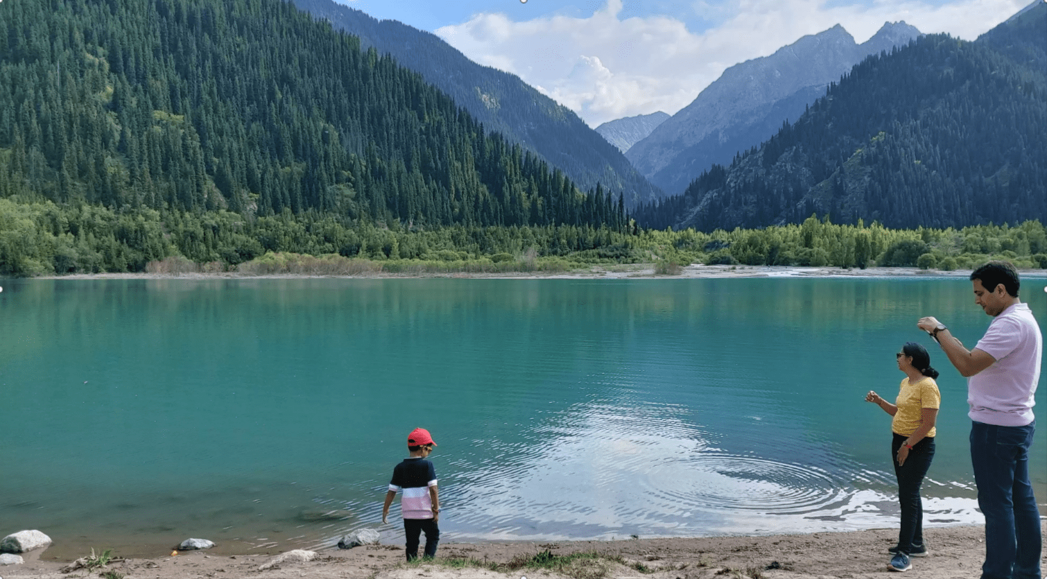 Camping by the Mysterious Lake Issyk in Almaty Region